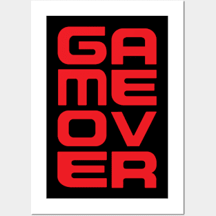 Game over Posters and Art